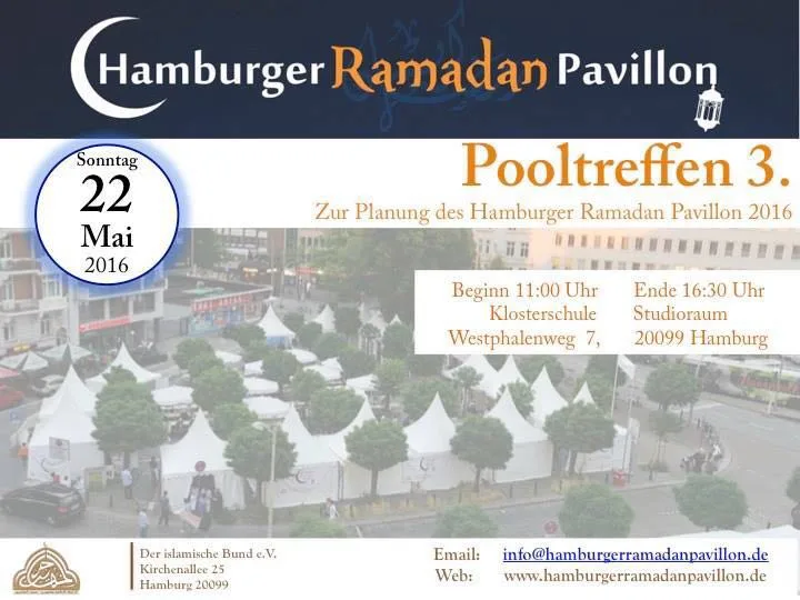 Pooltreffen 3 Ramadan Pavillon 2016