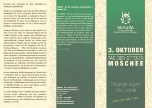 3. Oktober: Tag der offenen Moschee 